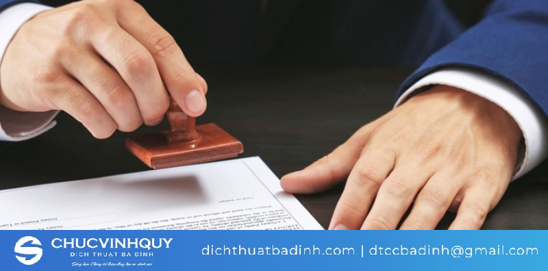 Trình tự làm công chứng di chúc