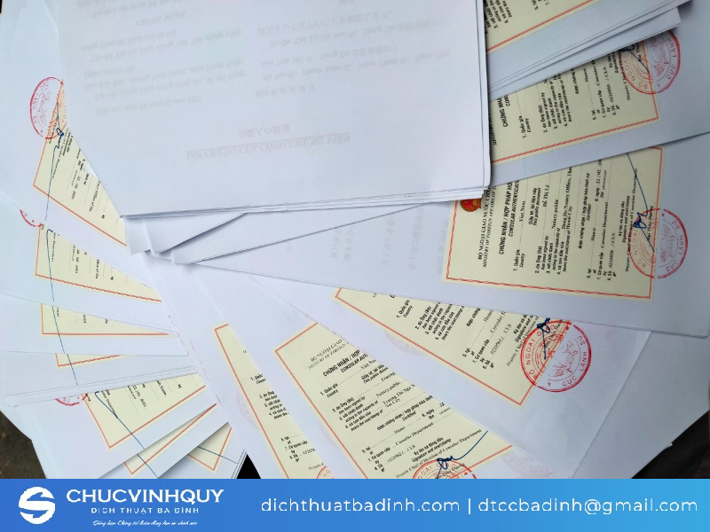 Các giấy tờ cần thiết trong quá trình học tập trước đây