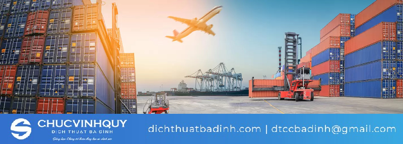 Dịch vụ dịch thuật tiếng Anh ngành vận tải