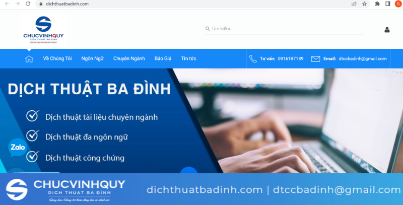 Dịch Thuật Ba Đình
