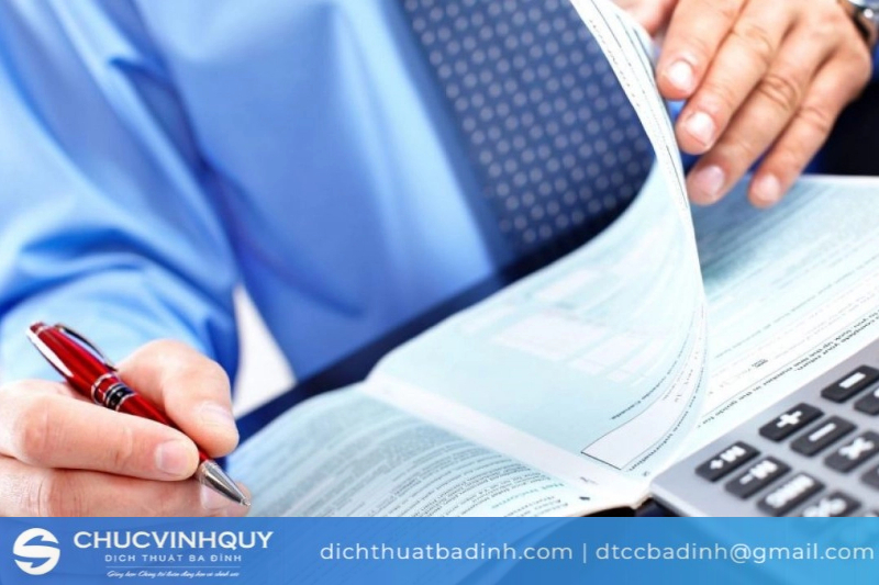 Các tài liệu dịch thuật