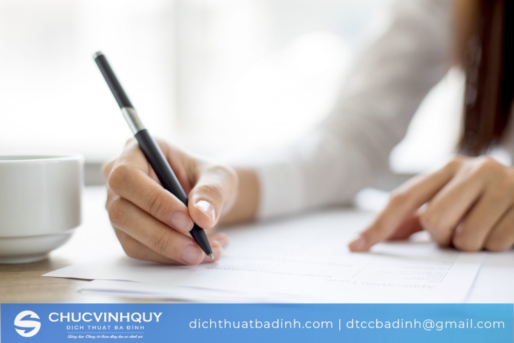 dịch thuật công chứng