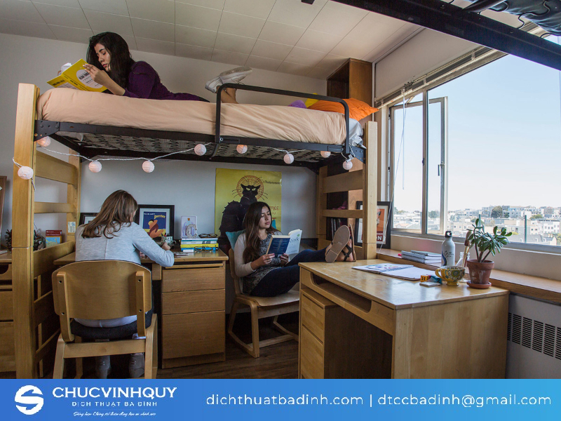 Ký túc xá trong trường học tại Anh