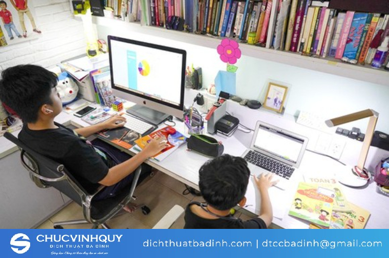 Chuẩn bị đầy đủ các thiết bị học tập