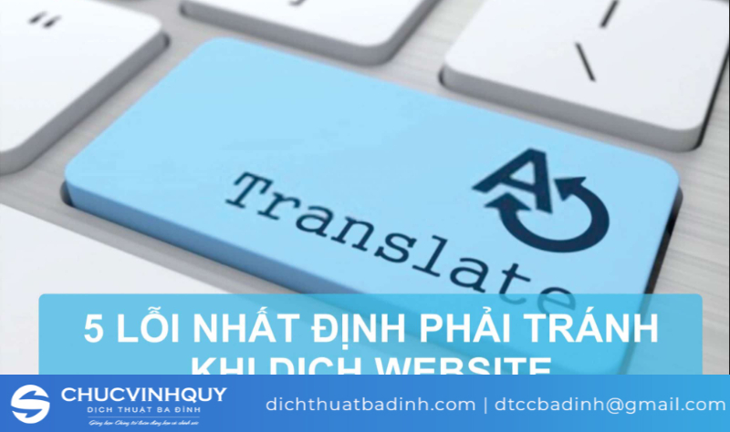 Những lỗi nào thường gặp