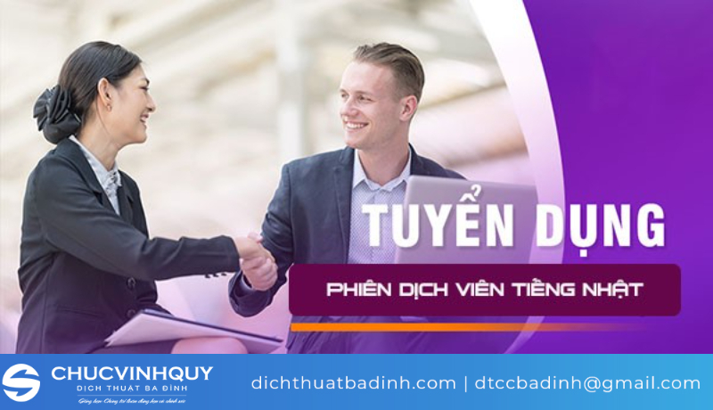 Nhu cầu tuyển dụng của nghê phiên dịch tiếng Nhật ngày càng cao