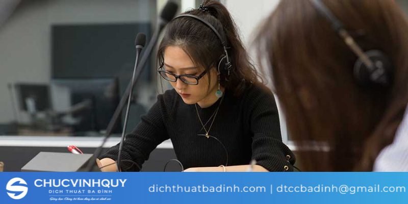 Đặt ra quy trình phiên dịch hợp lý