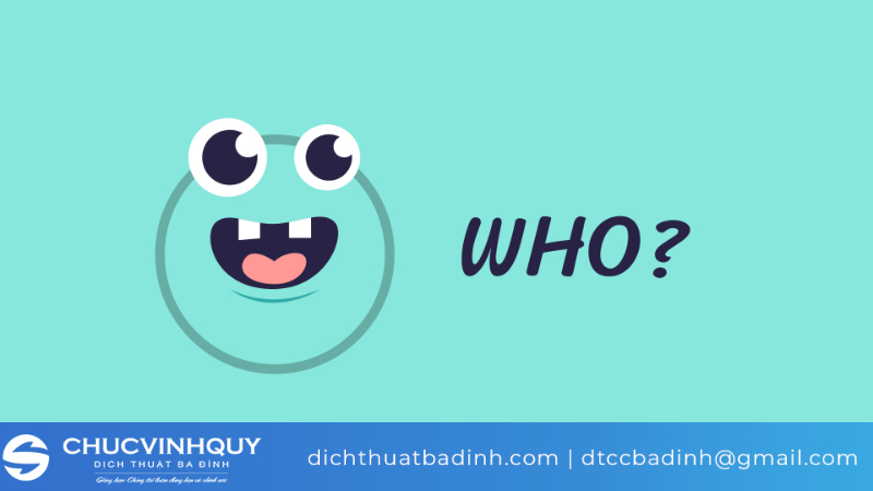 Đại từ quan hệ Who