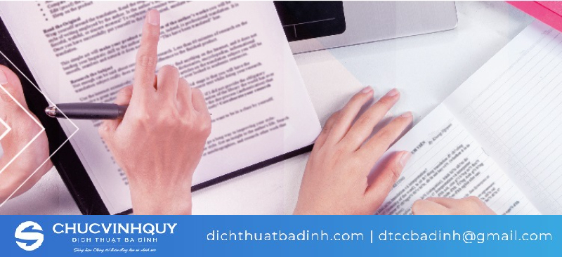 hiệu đính bản dịch là gì