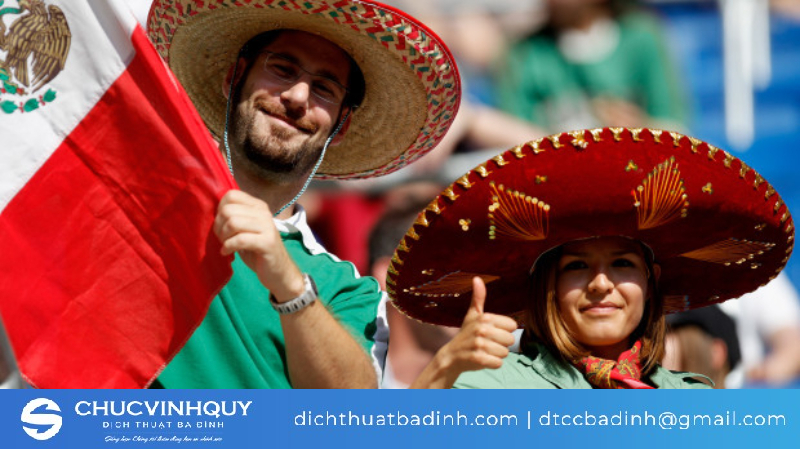 Mexico có đến 94% dân số nước này nói tiếng Tây Ban Nha