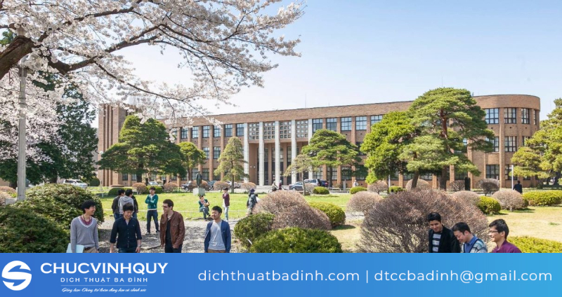 Tohoku - Trường Đại học tốt tại Nhật Bản