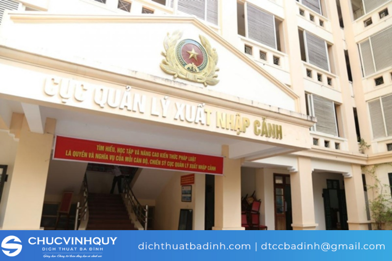 Danh sách địa chỉ một số cục quản lý xuất nhập cảnh tại Việt Nam