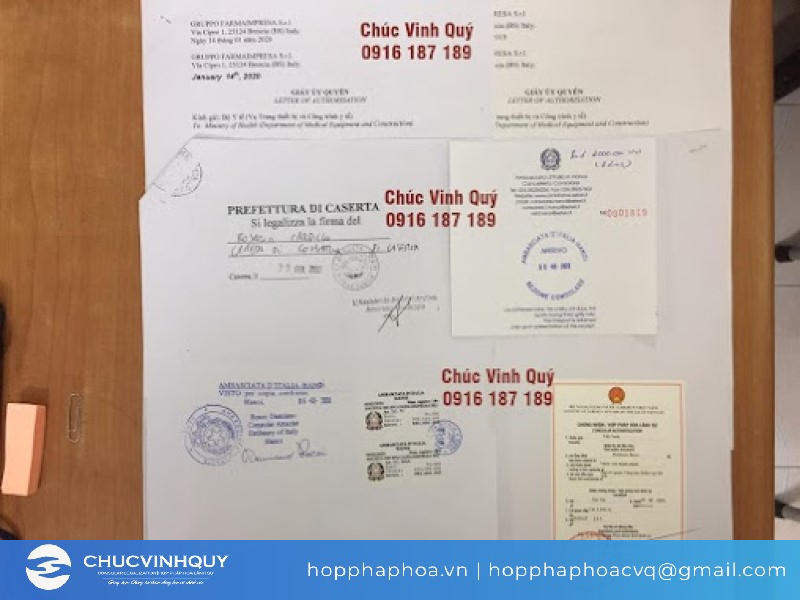 Chứng nhận lãnh sự