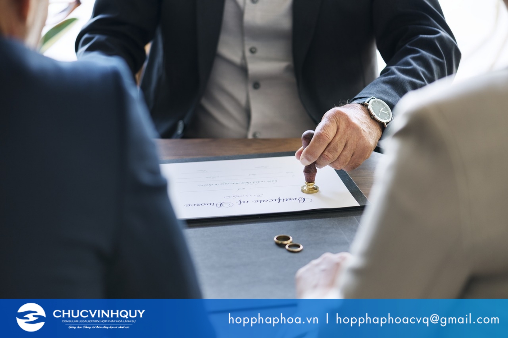 Thủ tục hợp pháp hóa lãnh sự đăng ký kết hôn