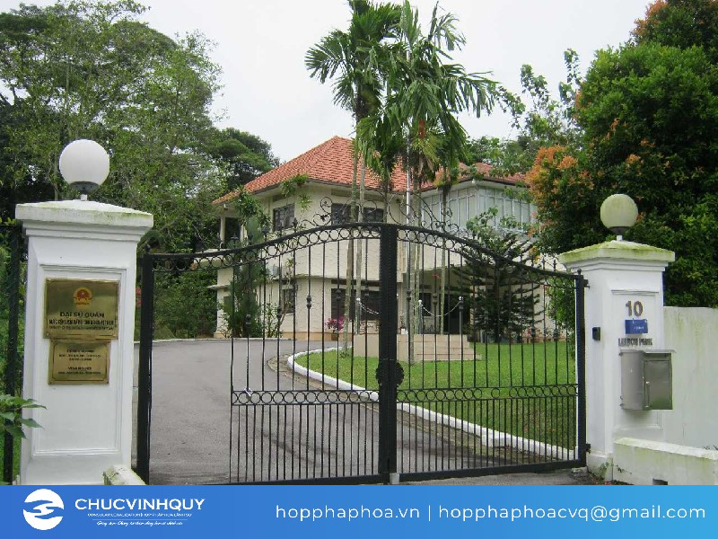 Địa chỉ hợp pháp hóa lãnh sự Singapore cho giấy tờ Việt Nam