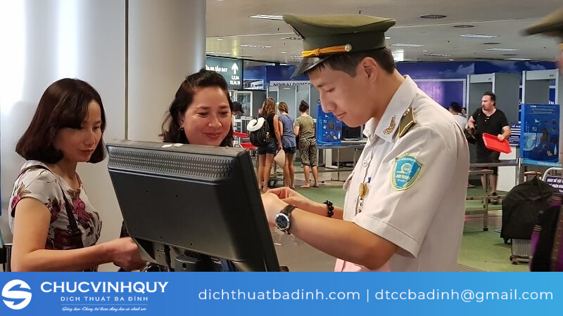 Những câu tiếng Anh khi nhập cảnh thông dụng