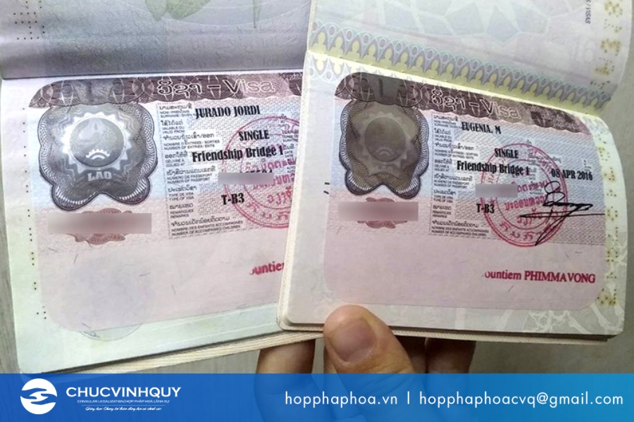 xin visa tại Đại sứ quán Lào tại việt nam