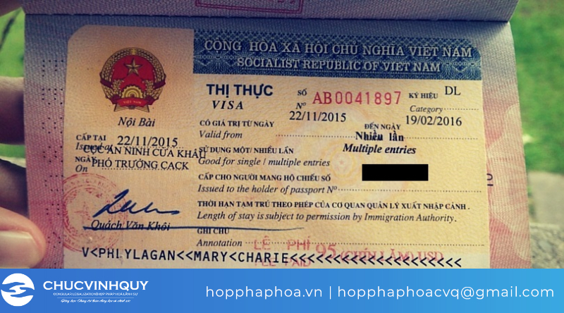 Thị thực nhập cảnh là gì?