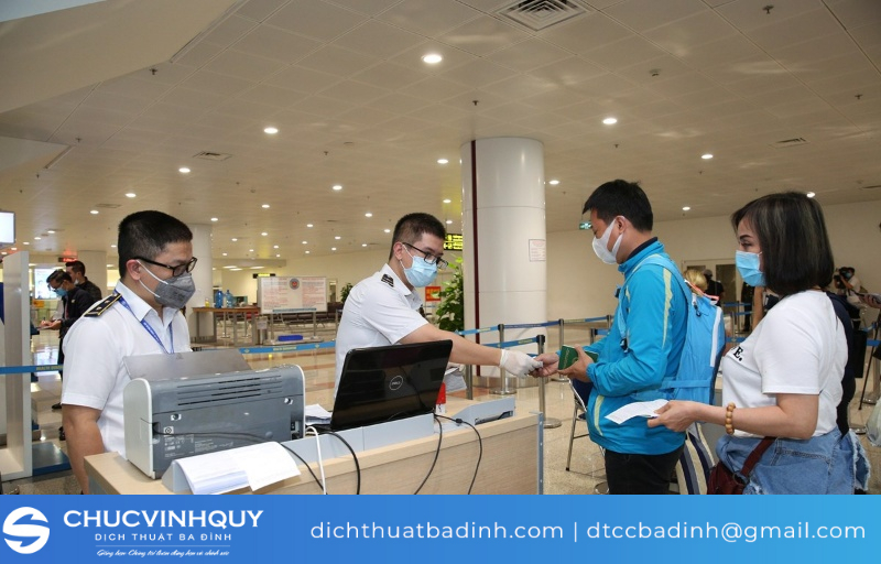 Thủ tục xuất nhập cảnh tại cửa khẩu