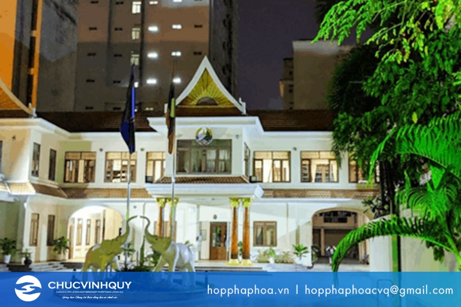 xin visa tại Đại sứ quán Lào