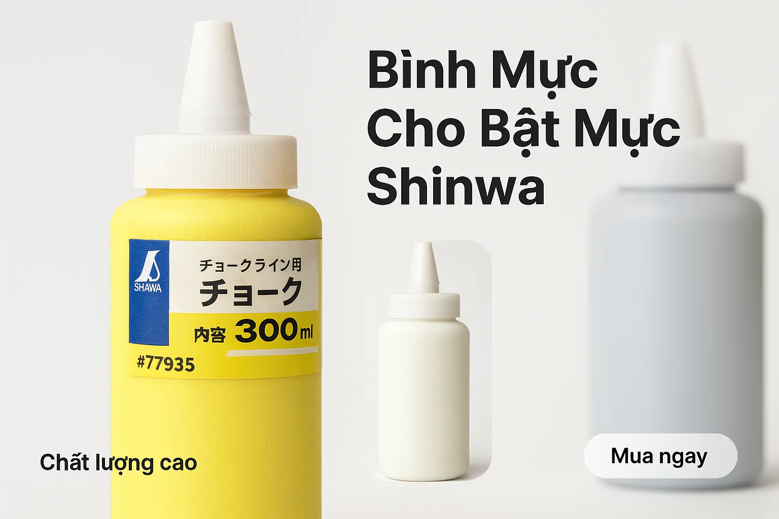 Bình Mực Cho Bật Mực Shinwa-77935-77936-77937-77938