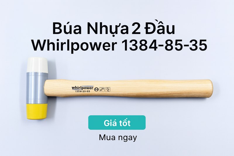 Búa Nhựa 2 Đầu Whirlpower 1384-85-35