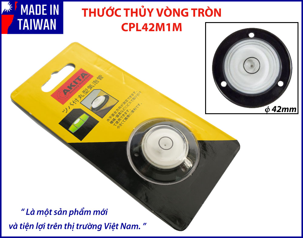 ƯU ĐIỂM NỔI BẬT CỦA THƯỚC THỦY VÒNG TRÒN AKITA CPL42M1M :