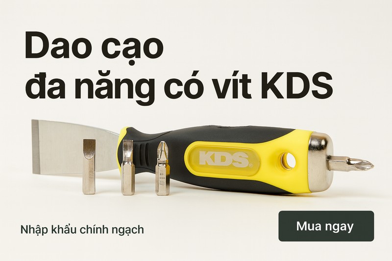 Dao Cạo Gioăng Đa Năng KDS SC-F