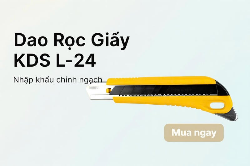 Dao Rọc Giấy Xịn KDS L-24