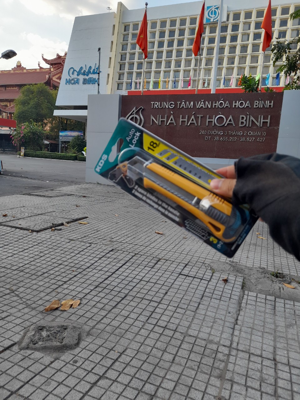 Dao rọc cáp đa năng tự động rút KDS SA-12B