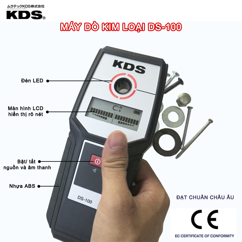 Ưu Điểm Nổi Bật Của Máy Dò Kim Loại KDS DS-100