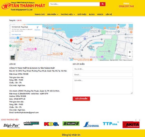 Hướng Dẫn Mua Hàng tại Tân Thành Phát