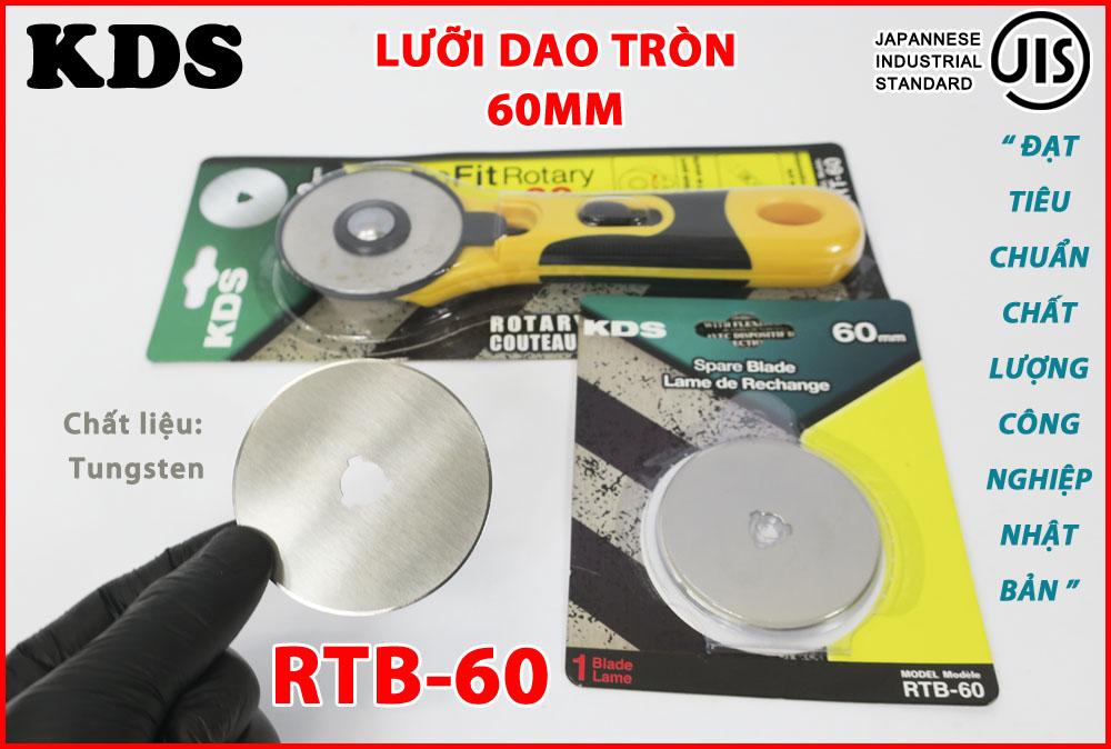 Lưỡi dao tròn KDS RTB-60