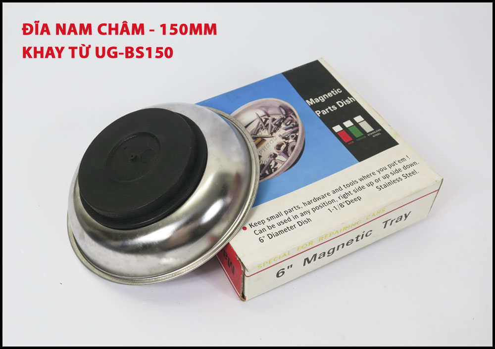 ĐĨA NAM CHÂM - 150MM - KHAY TỪ UG-BS150