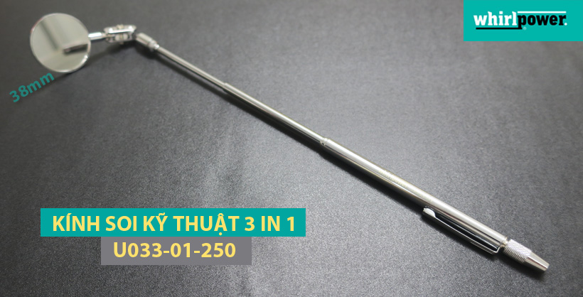 kính soi kỹ thuật 38mm Whirlpower