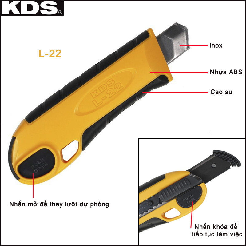 So Sánh Dao Rọc Giấy KDS L-22 Và Hàng Giá Rẻ: Đáng Tiền Hơn Ở Điểm Nào?