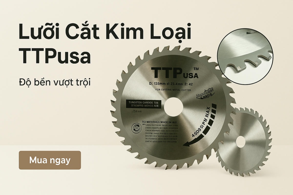 Banner Lưỡi Cắt Kim Loại TTPusa