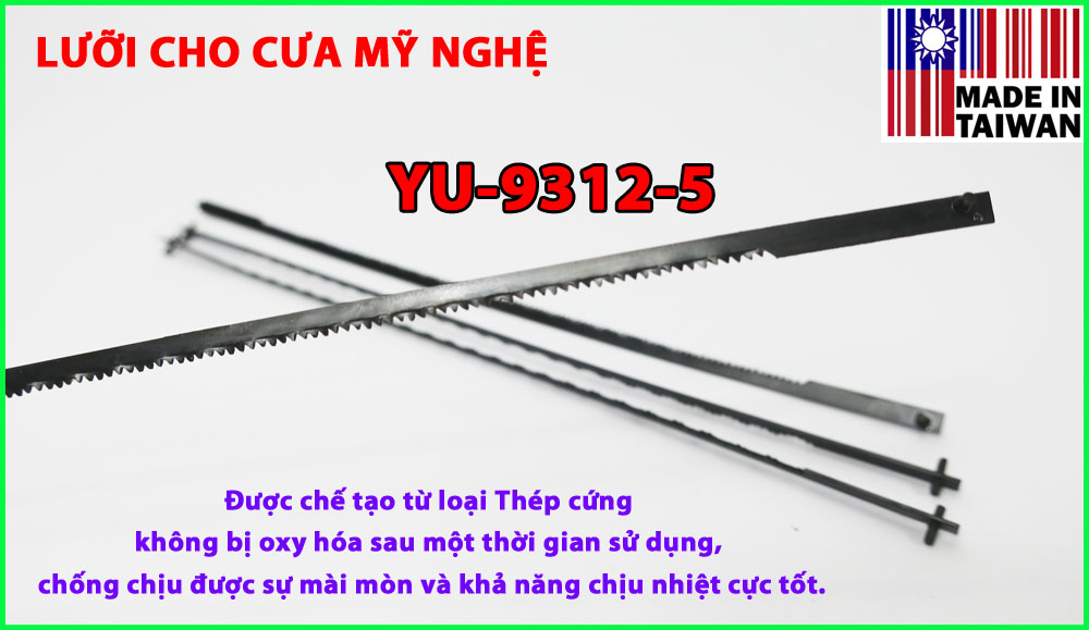 LƯỠI CƯA MỸ NGHỆ YU-9312-5