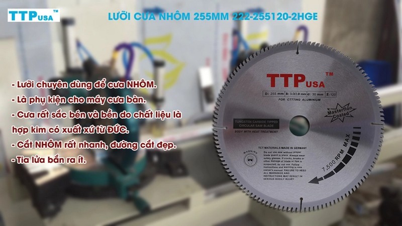 Điều Làm Nên Sự Khác Biệt Của Lưỡi Cắt Nhôm TTPusa
