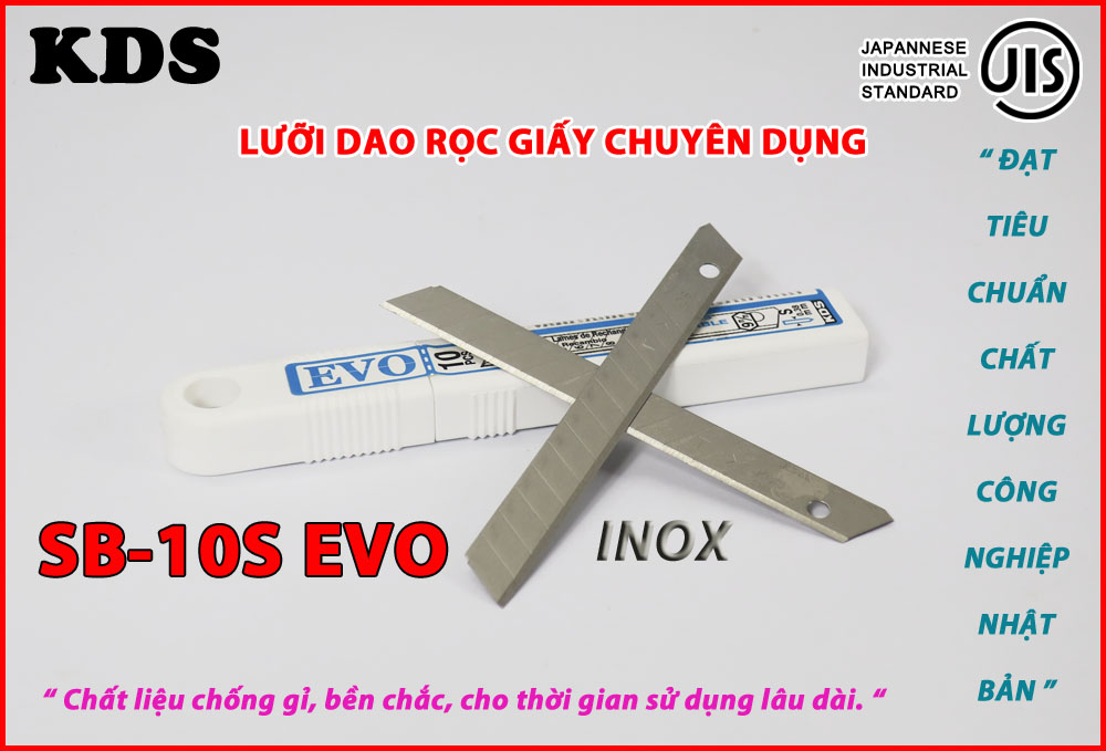 GIỚI THIỆU LƯỠI DAO INOX KDS SB-10SEVO ĐẾN TỪ NHẬT BẢN: