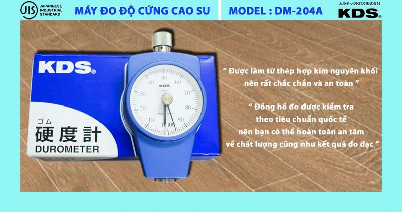Máy Đo Độ Cứng Cao Su KDS DM-204A Chính Hãng