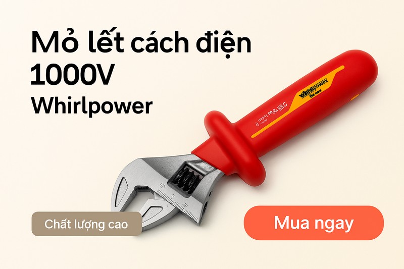 Banner Mỏ lết cách điện 1000V Whirlpower V249-200