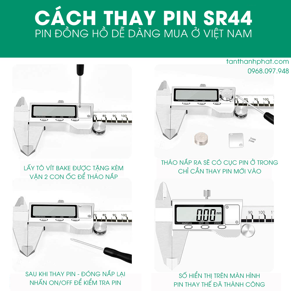 Cách Thay Pin SR44 – Dễ Dàng Và Nhanh Chóng