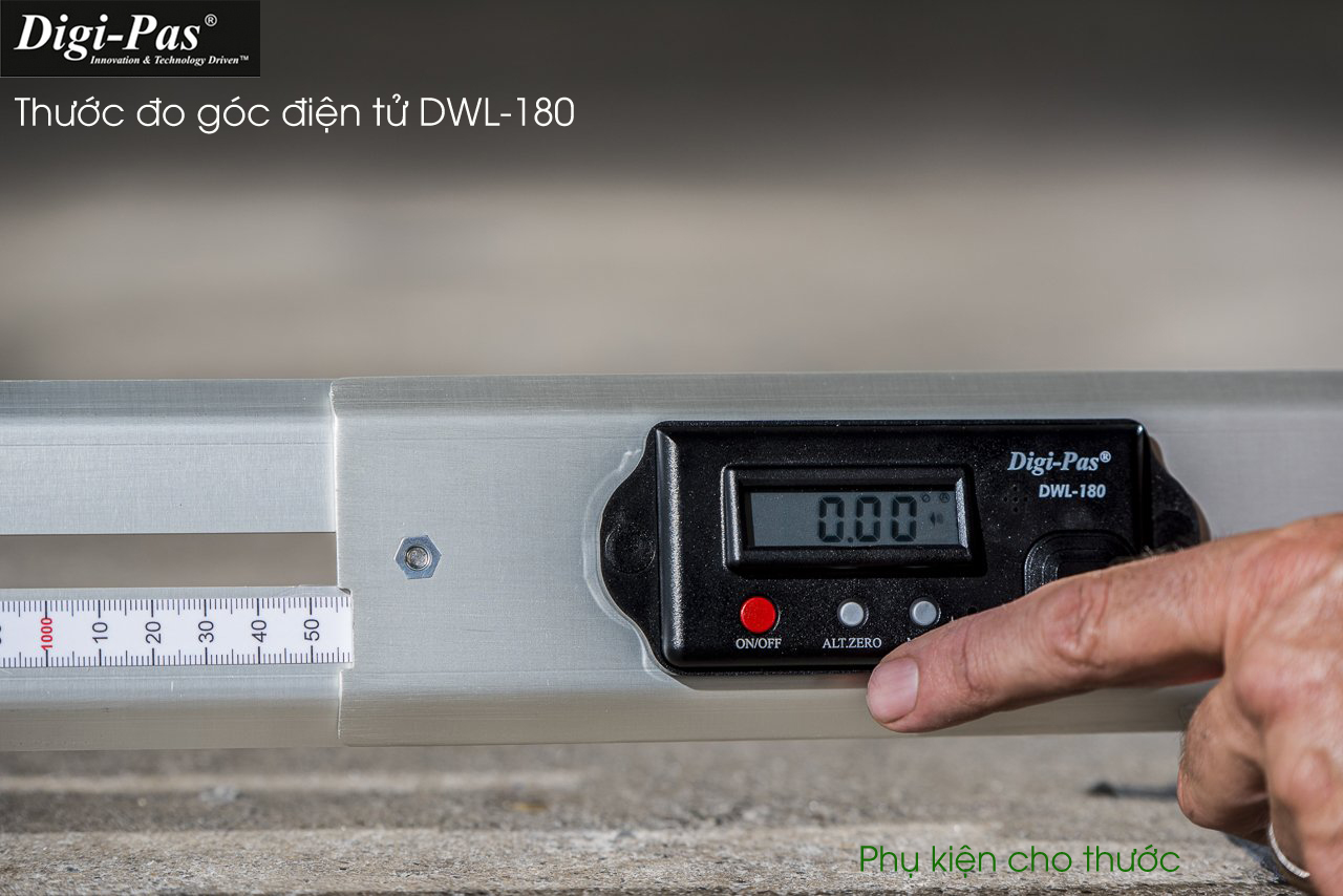 thước đo góc điện tử digipas dwl-180; 