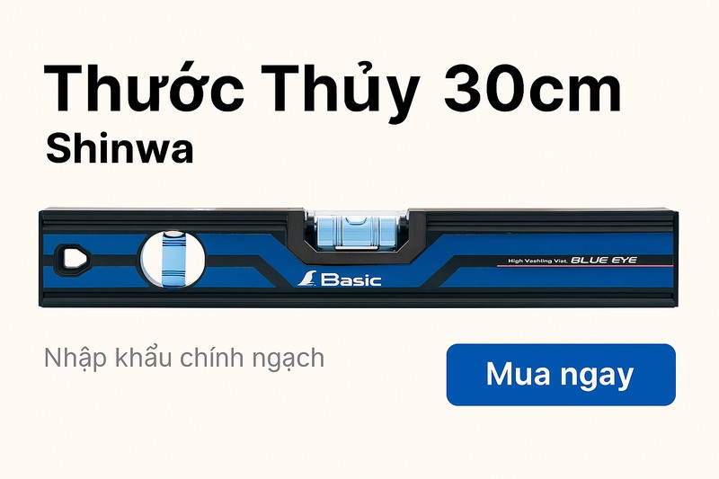 Banner Thước Thủy 30cm Shinwa