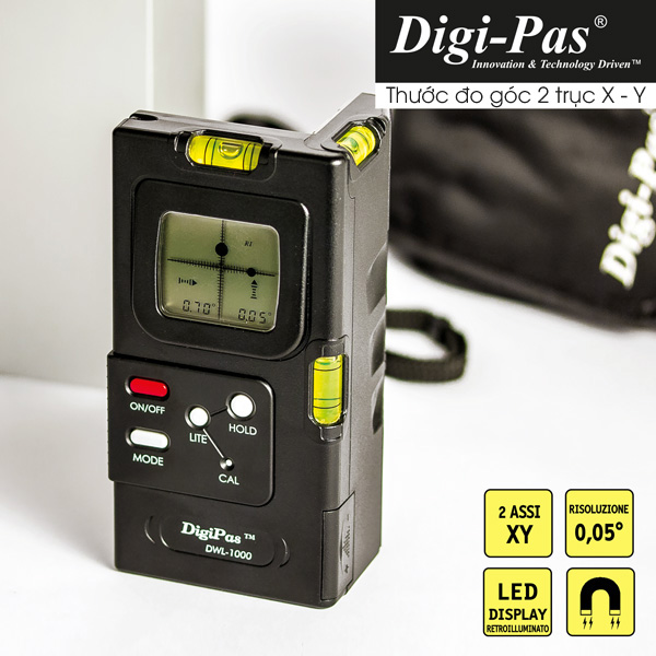 ƯU ĐIỂM THƯỚC THỦY ĐIỆN TỬ DIGI-PAS DWL-1000XY :