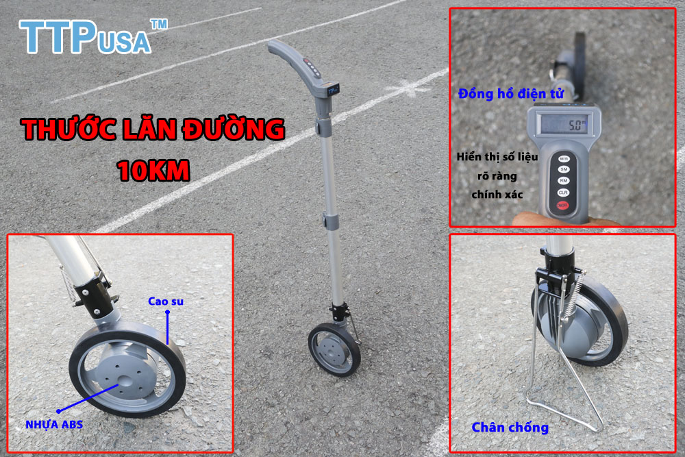 Giới Thiệu Thước Lăn Đường TTPusa 230-WM-10KM-G
