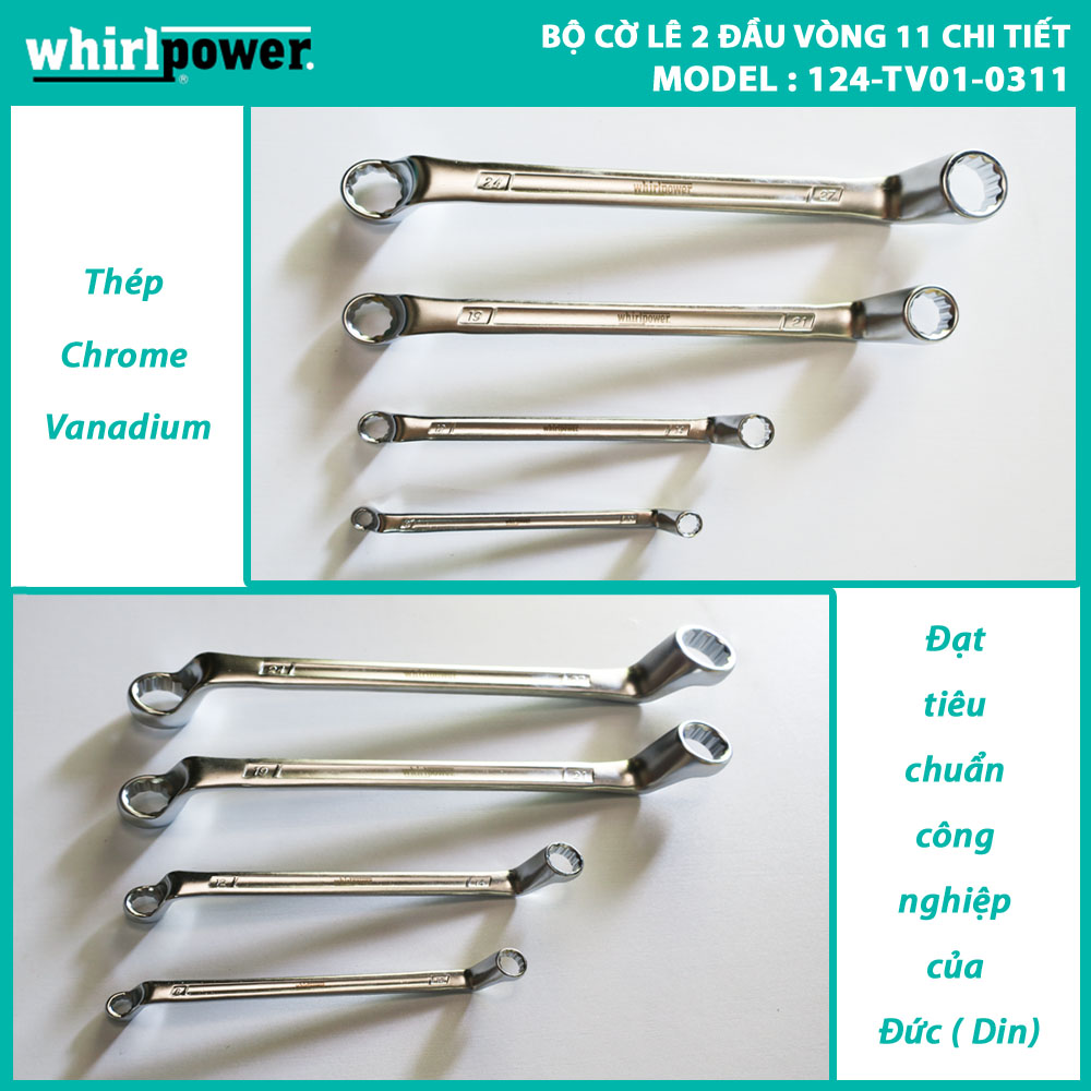 BỘ CỜ LÊ 2 ĐẦU VÒNG 11 CHI TIẾT WHIRLPOWER 124-TV01-0311