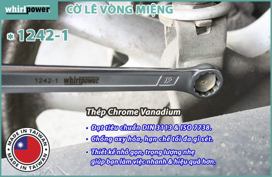 CỜ LÊ VÒNG MIỆNG WHIRLPOWER 1242-1