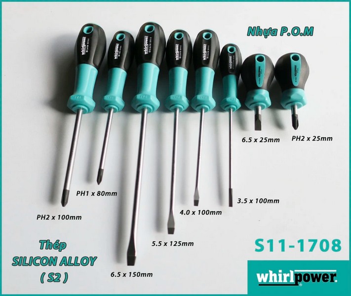 Tô vít 8 cây Whirlpower S11-1708 - Lựa chọn thông minh